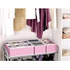 image:imageSimple Houseware Closet Underwear Organizer Drawer Divider Assorted 7 pcsPink