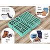 image:imageSimple Houseware Closet Underwear Organizer Drawer Divider Assorted 7 pcsTurquoise