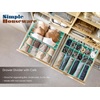 image:imageSimple Houseware Closet Underwear Organizer Drawer Divider Assorted 7 pcsTurquoise