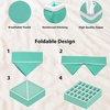 image:imageSimple Houseware Closet Underwear Organizer Drawer Divider Assorted 7 pcsTurquoise