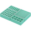 image:imageSimple Houseware Closet Underwear Organizer Drawer Divider Assorted 7 pcsTurquoise