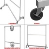 image:imageSimple Houseware Commercial Grade ZBase Double Rod Garment Rack Silver