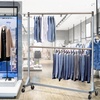 image:imageSimple Houseware Commercial Grade ZBase Double Rod Garment Rack Silver