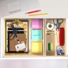 image:imageSimple Houseware Foldable Drawer Organizer Stocking Bin Set of 12 GrayBeige