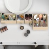 image:imageSimple Houseware Foldable Drawer Organizer Stocking Bin Set of 12 GrayBeige