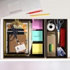 image:imageSimple Houseware Foldable Drawer Organizer Stocking Bin Set of 12 GrayBrown