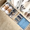 image:imageSimple Houseware Foldable Drawer Organizer Stocking Bin Set of 12 GrayGray