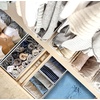 image:imageSimple Houseware Foldable Drawer Organizer Stocking Bin Set of 12 GrayGray