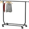 image:imageSimple Houseware Heavy Duty Clothing Garment Rack ChromeBlack