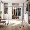 image:imageSimple Houseware Heavy Duty Clothing Garment Rack ChromeChrome
