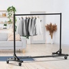 image:imageSimple Houseware Industrial Grade ZBase Garment Rack 63 W500Lb BlackBlack