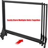 image:imageSimple Houseware Industrial Grade ZBase Garment Rack 63 W500Lb BlackBlack