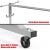 image:imageSimple Houseware Industrial Grade ZBase Garment Rack wCover Tube Bracket
