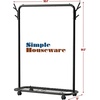 image:imageSimple Houseware Industrial Style 504 W Clothing Rack Black