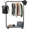 image:imageSimple Houseware Industrial Style 504 W Clothing Rack Black