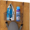 image:imageSimple Houseware OverTheDoorWallMount Ironing Board Holder ChromeBronze