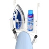 image:imageSimple Houseware OverTheDoorWallMount Ironing Board Holder ChromeWhite