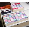 image:imageSimple Houseware Sock Drawer Organizer 3 Pack GrayBeige