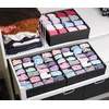 image:imageSimple Houseware Sock Drawer Organizer 3 Pack GrayBlack