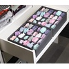 image:imageSimple Houseware Sock Drawer Organizer 3 Pack GrayDark Gray