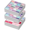 image:imageSimple Houseware Sock Drawer Organizer 3 Pack GrayGray