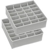 image:imageSimple Houseware Sock Drawer Organizer 3 Pack GrayGray