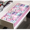 image:imageSimple Houseware Sock Drawer Organizer 3 Pack GrayPink