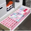 image:imageSimple Houseware Sock Drawer Organizer 3 Pack GrayPink