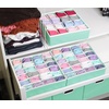 image:imageSimple Houseware Sock Drawer Organizer 3 Pack GrayTurquoise