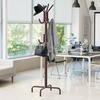 image:imageSimple Houseware Standing CoatHat Hanger Organizer Rack 12 Hooks BronzeBronze