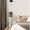 image:imageSimple Houseware Standing CoatHat Hanger Tree Shaped Rack 18 Hooks BlackWhite