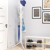 image:imageSimple Houseware Standing CoatHat Hanger Tree Shaped Rack 18 Hooks BlackWhite