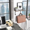 image:imageSimple Houseware Wall Mount Ironing Board Holder with Storage Shelf Black