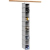 image:imageSimple Houseware 2 Pack 10 Shelves Hanging Shoe Organizer GrayGrey