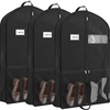 43-Inch w/ Pocket  3-Pack  Black