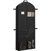 image:imageSimple Houseware 60 Travel Garment Bag with Pockets Heavy Duty Suit Bag65Inch Long w Pocket  Single
