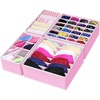 image:imageSimple Houseware Closet Underwear Organizer Drawer Divider Assorted 7 pcsPink
