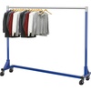 image:imageSimple Houseware Industrial Grade ZBase Garment Rack 63 W500Lb BlackBlue