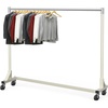 image:imageSimple Houseware Industrial Grade ZBase Garment Rack 63 W500Lb BlackGray