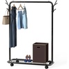 image:imageSimple Houseware Industrial Style 504 W Clothing Rack Black