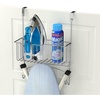 image:imageSimple Houseware OverTheDoorWallMount Ironing Board Holder ChromeChrome