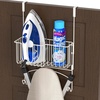 image:imageSimple Houseware OverTheDoorWallMount Ironing Board Holder ChromeWhite