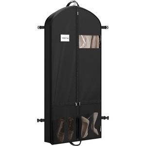 image:imageSimple Houseware 60 Travel Garment Bag with Pockets Heavy Duty Suit Bag60Inch Long w Pocket  Single