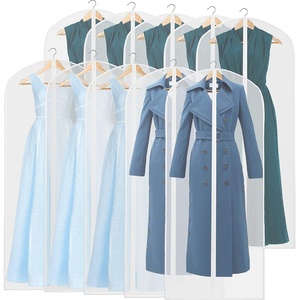 image:imageSimple Houseware 65Inch Clear Garment Bags with Zipper for Gowns 2 Pack10 Pack  55