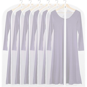 image:imageSimple Houseware 65Inch Clear Garment Bags with Zipper for Gowns 2 Pack6 Pack  50