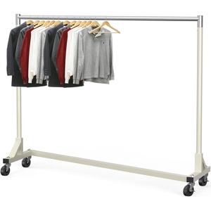 image:imageSimple Houseware Industrial Grade ZBase Garment Rack 63 W500Lb BlackGray