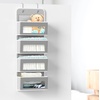 image:imageSimple Houseware 4 Clear Window Pocket Over Door Hanging Organizer GrayGray