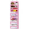 image:imageSimple Houseware 4 Clear Window Pocket Over Door Hanging Organizer GrayPink