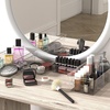 image:imageSimple Houseware 4 Pack Clear Fridge Storage Bins Organizer 12x62x342 Pack  12 x 6 x 34
