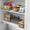 image:imageSimple Houseware 4 Pack Clear Fridge Storage Bins Organizer 12x62x344 Pack  12 x 6 x 34